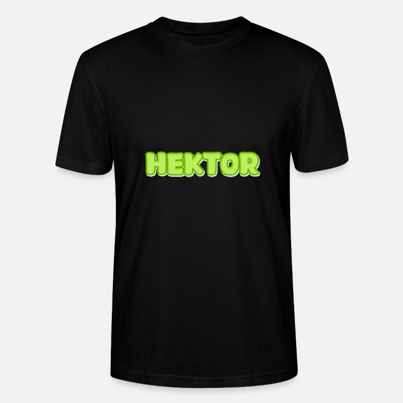 Hektor Hektor - Stanley/Stella Unisex Bio-T-Shirt CRAFTER - Schwarz
