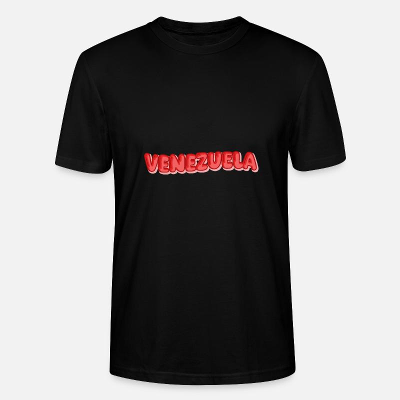 Urlaub Venezuela - Stanley/Stella Unisex Bio-T-Shirt CRAFTER - Schwarz
