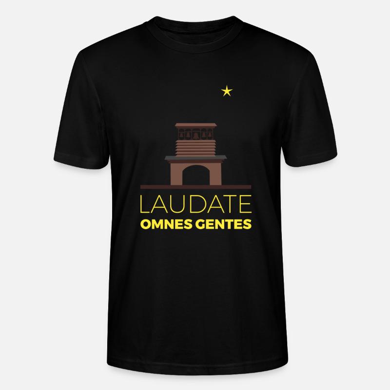 Taizé Laudate - Stanley/Stella Unisex Bio-T-Shirt CRAFTER - Schwarz
