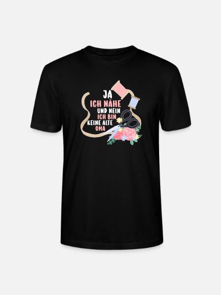 Näher Schneiderin - Stanley/Stella Unisex Bio-T-Shirt CRAFTER - Schwarz