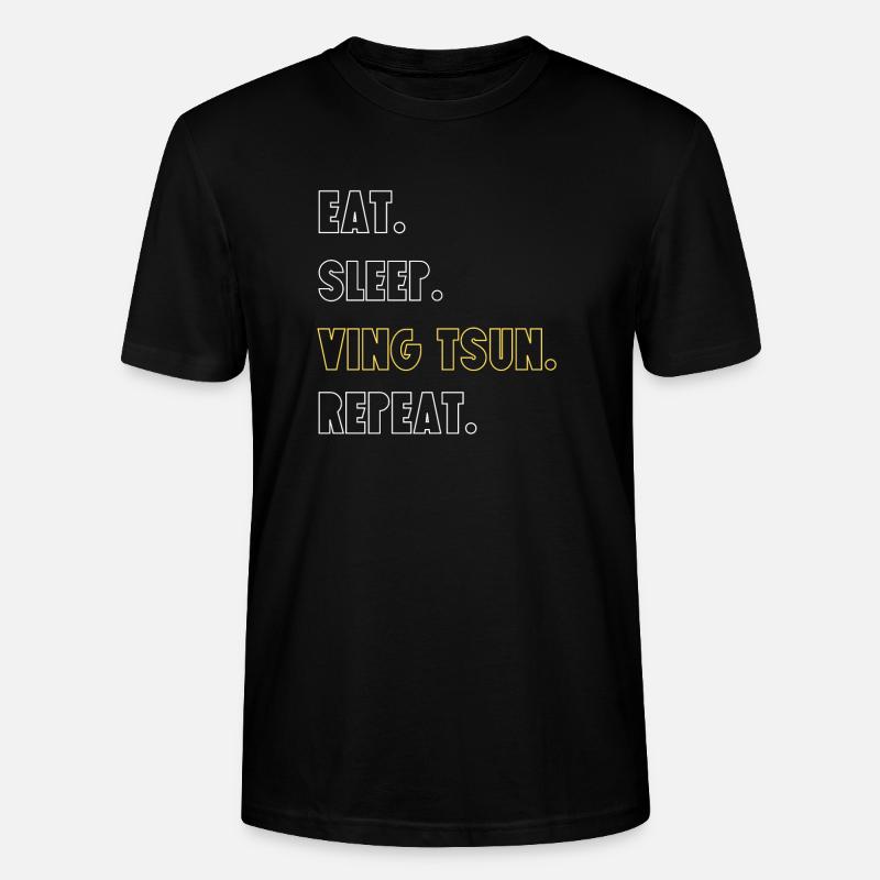 Ving Tsun - Stanley/Stella Unisex Bio-T-Shirt CRAFTER - Schwarz