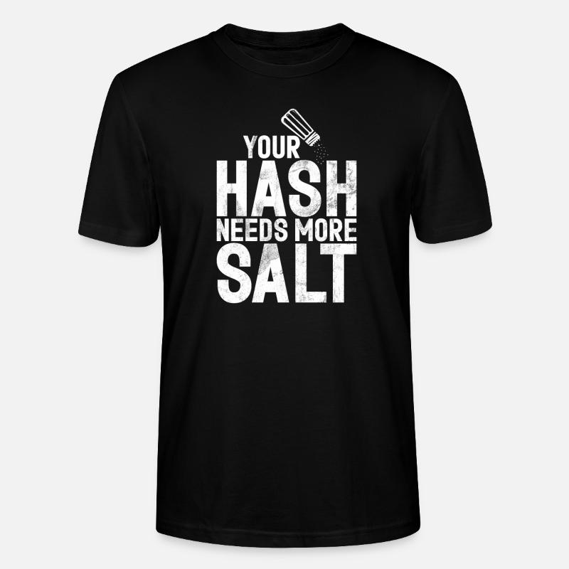 Cyber security hacker hacking - Stanley/Stella CRAFTER Unisex Organic T-Shirt - black