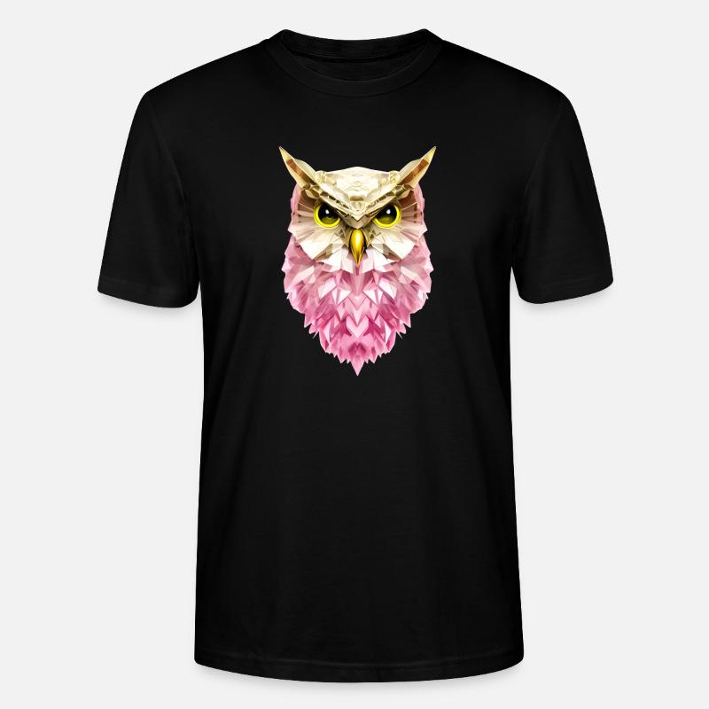 Oiseau de nuit - T-shirt bio CRAFTER Stanley Stella Unisexe - noir