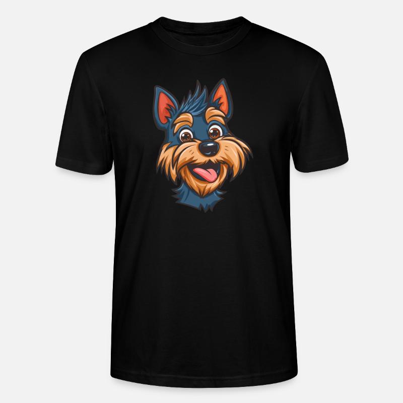 Terrier australien | Terrier australien - T-shirt bio CRAFTER Stanley Stella Unisexe - noir