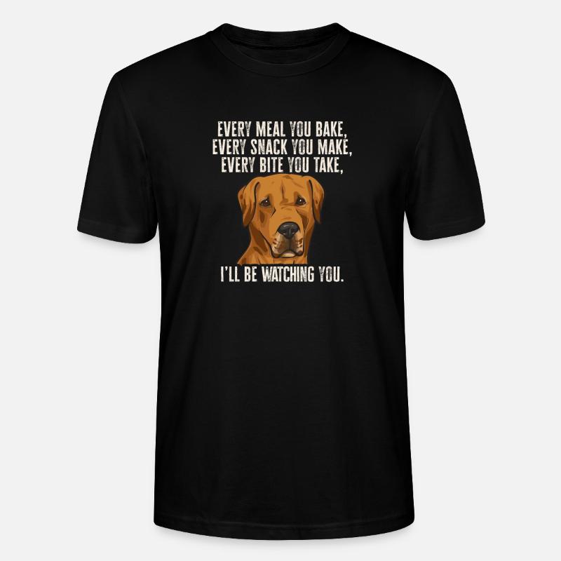 Chien Rhodesian Ridgeback - T-shirt bio CRAFTER Stanley Stella Unisexe - noir