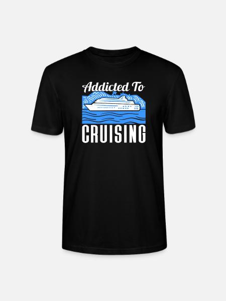 Croisière Croisière Vacances Mer - T-shirt bio CRAFTER Stanley Stella Unisexe - noir