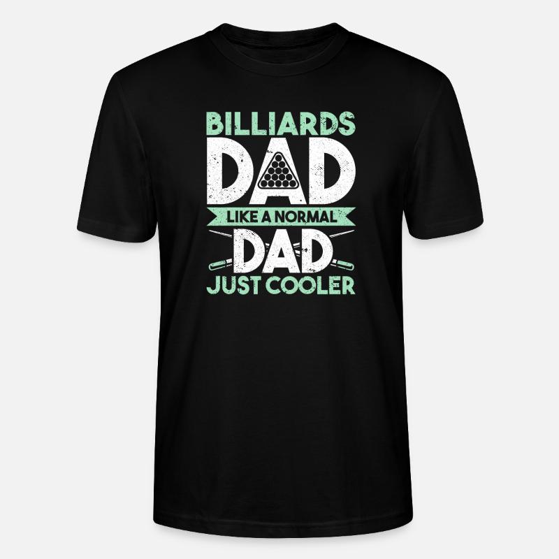 Billard billard billard - T-shirt bio CRAFTER Stanley Stella Unisexe - noir