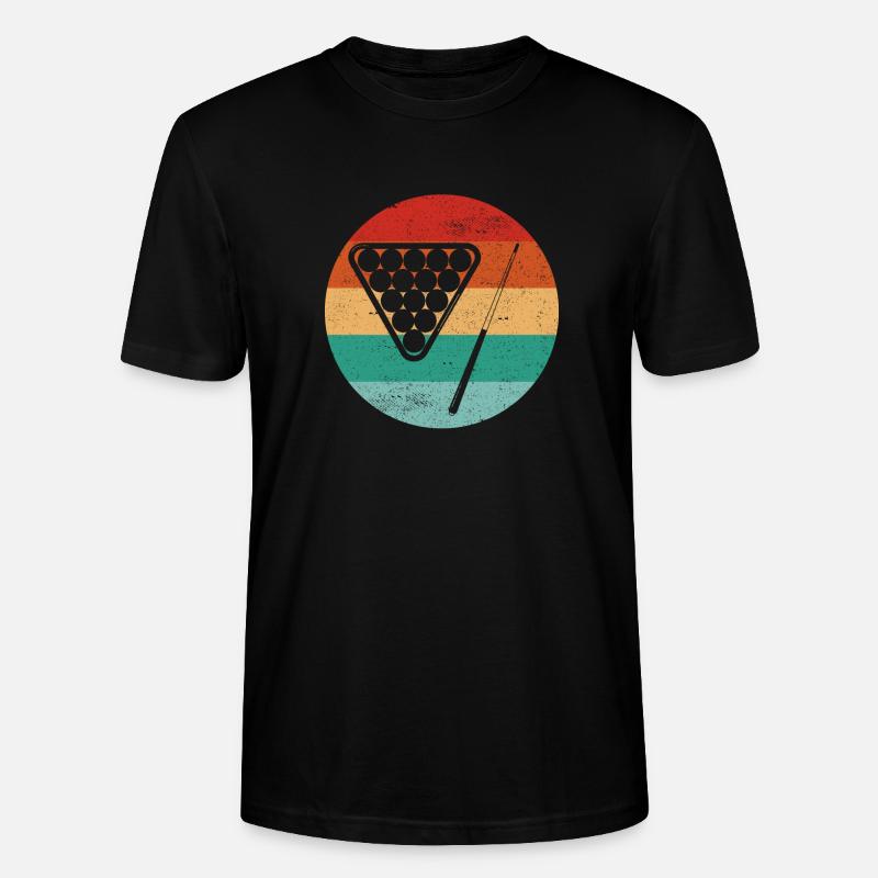 Billard billard billard - T-shirt bio CRAFTER Stanley Stella Unisexe - noir