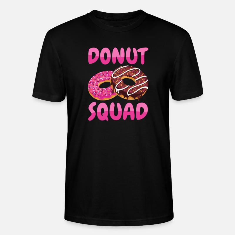 Donut Squad - T-shirt bio CRAFTER Stanley Stella Unisexe - noir