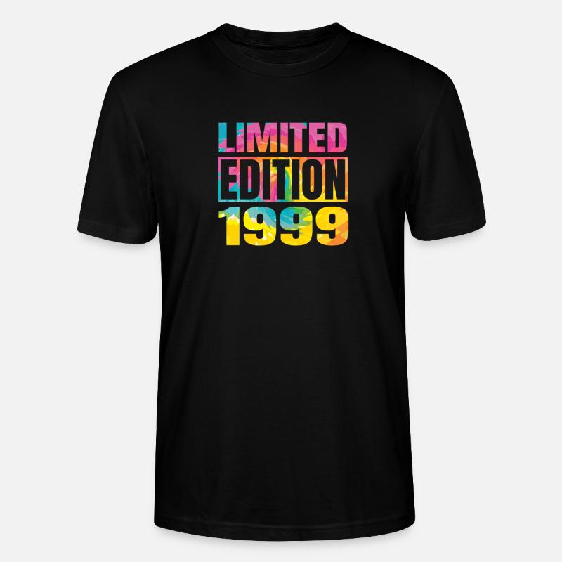 Édition limitée 1999 Graffiti - T-shirt bio CRAFTER Stanley Stella Unisexe - noir