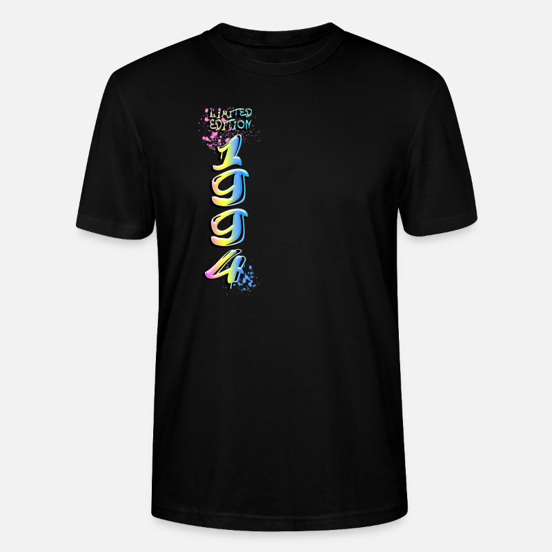 Édition limitée 1994 Graffiti - T-shirt bio CRAFTER Stanley Stella Unisexe - noir