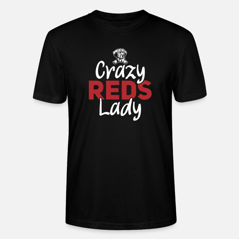 Redbone Coonhound Chien Cadeau - T-shirt bio CRAFTER Stanley Stella Unisexe - noir