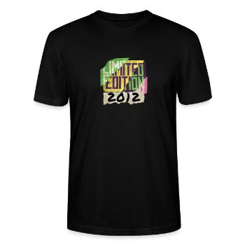 Limited Edition 2012 Graffiti - Stanley/Stella Unisex Bio-T-Shirt CRAFTER - Schwarz - Vorne - Alina (178cm) & Michal (187cm)