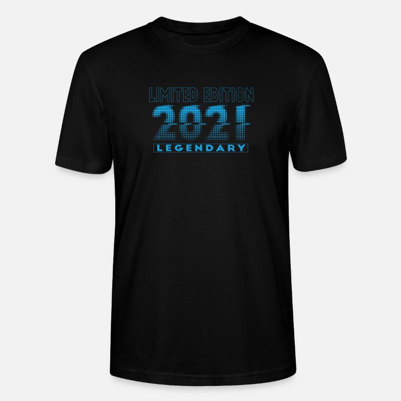 Limited Edition 2021 Graffiti - Stanley/Stella Unisex Bio-T-Shirt CRAFTER - Schwarz