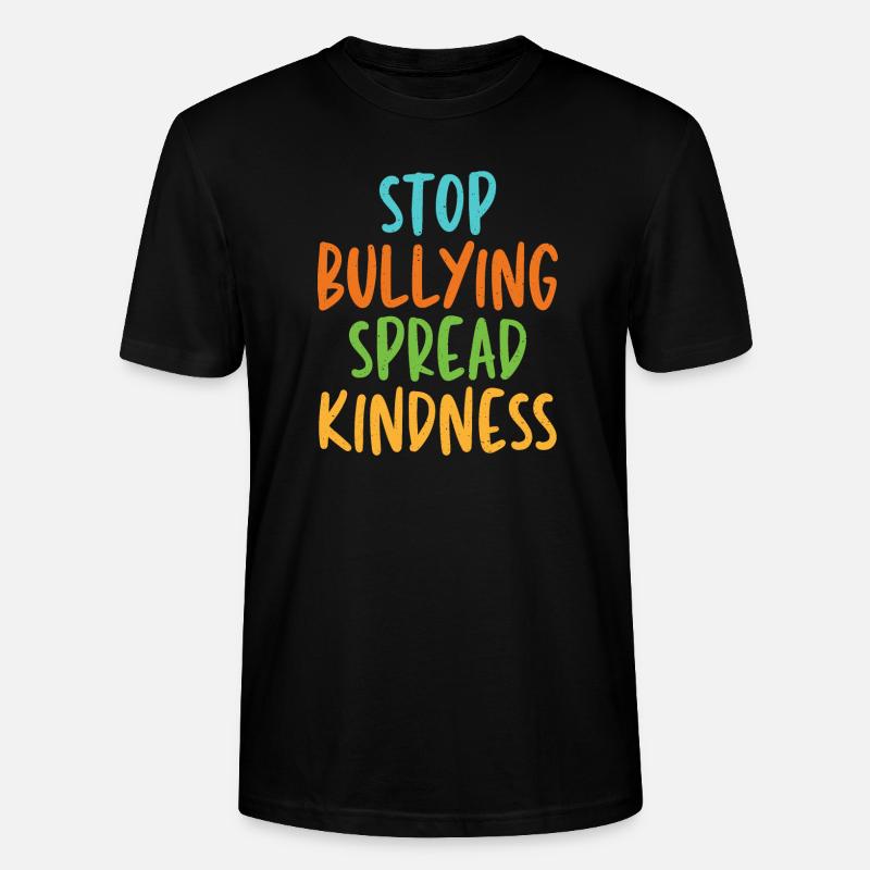 Stop Mobbing & Spread - Stomp Mobbing - Stanley/Stella Unisex Bio-T-Shirt CRAFTER - Schwarz