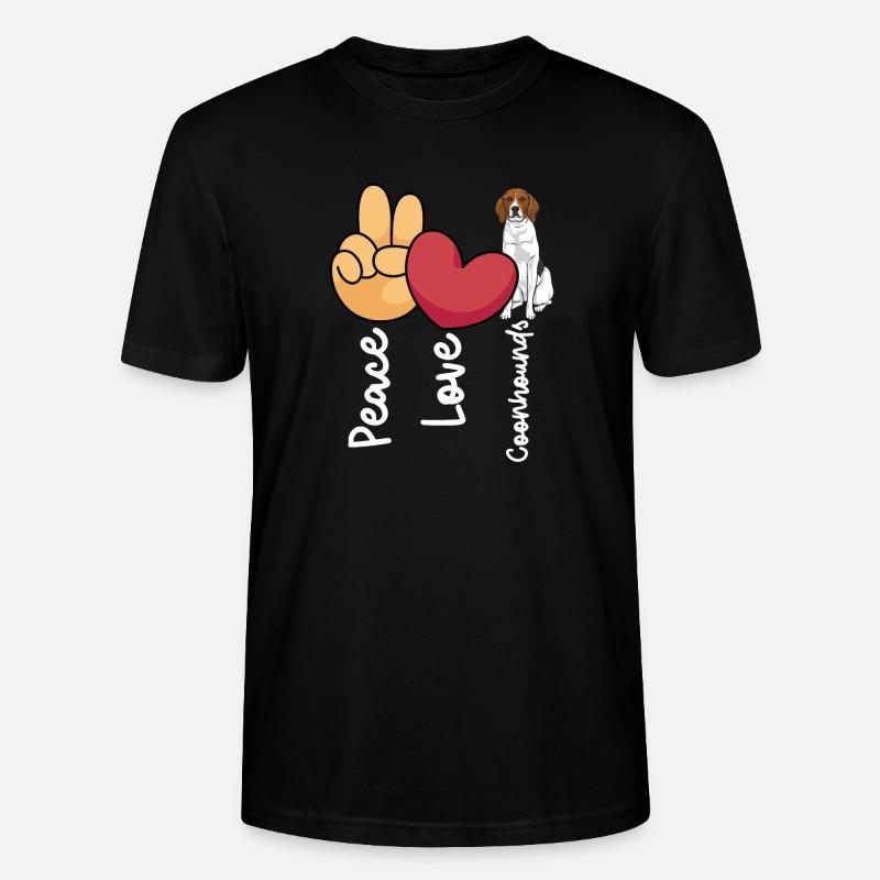 Arboriculture Walker Coonhound - T-shirt bio CRAFTER Stanley Stella Unisexe - noir
