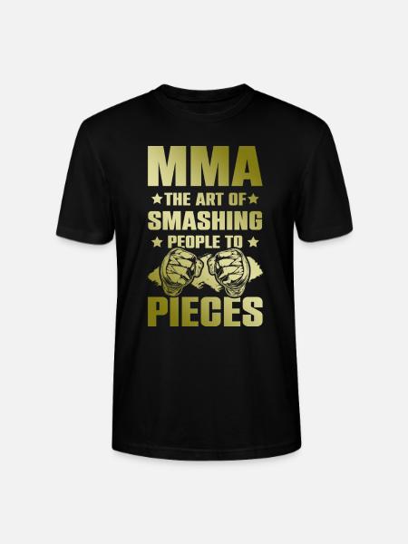 Mma Mixed matrial arts - Stanley/Stella CRAFTER Unisex Organic T-Shirt - black
