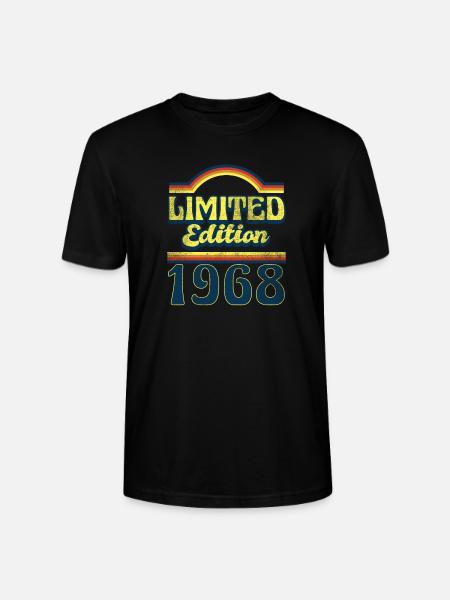 Edition Limitée 1968 Millésime - T-shirt bio CRAFTER Stanley Stella Unisexe - noir
