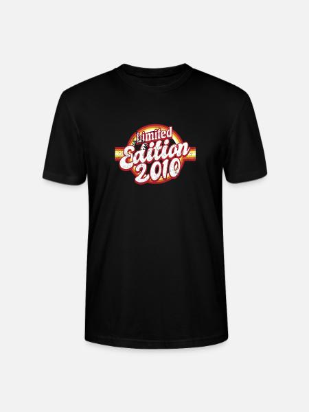 Edition Limitée Millésime 2010 - T-shirt bio CRAFTER Stanley Stella Unisexe - noir