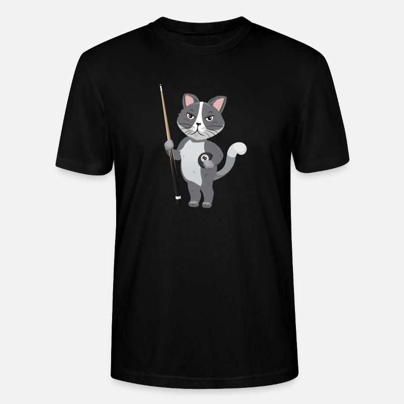Snooker Pool Billard - Stanley/Stella Unisex Bio-T-Shirt CRAFTER - Schwarz