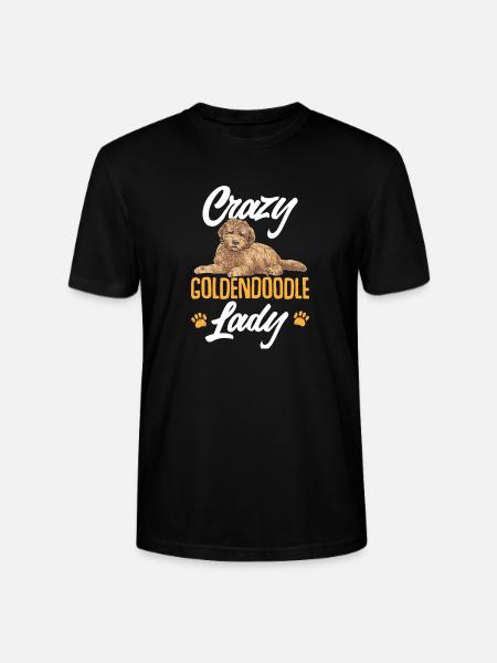 Goldendoodle Doodle Hund - Stanley/Stella Unisex Bio-T-Shirt CRAFTER - Schwarz