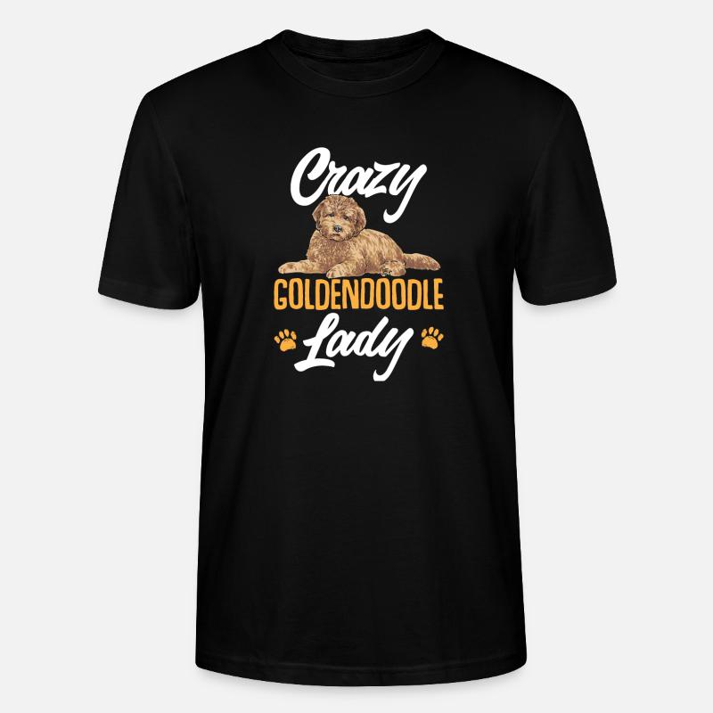 Goldendoodle Doodle Chien - T-shirt bio CRAFTER Stanley Stella Unisexe - noir