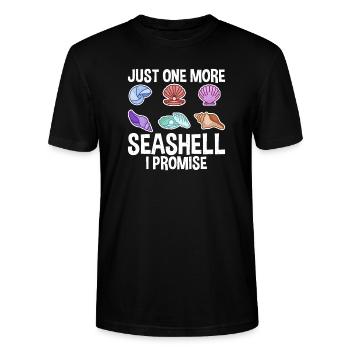 Une autre moule collectrice de moules, la - T-shirt bio CRAFTER Stanley Stella Unisexe - noir - Devant - Alina (178cm) & Michal (187cm)