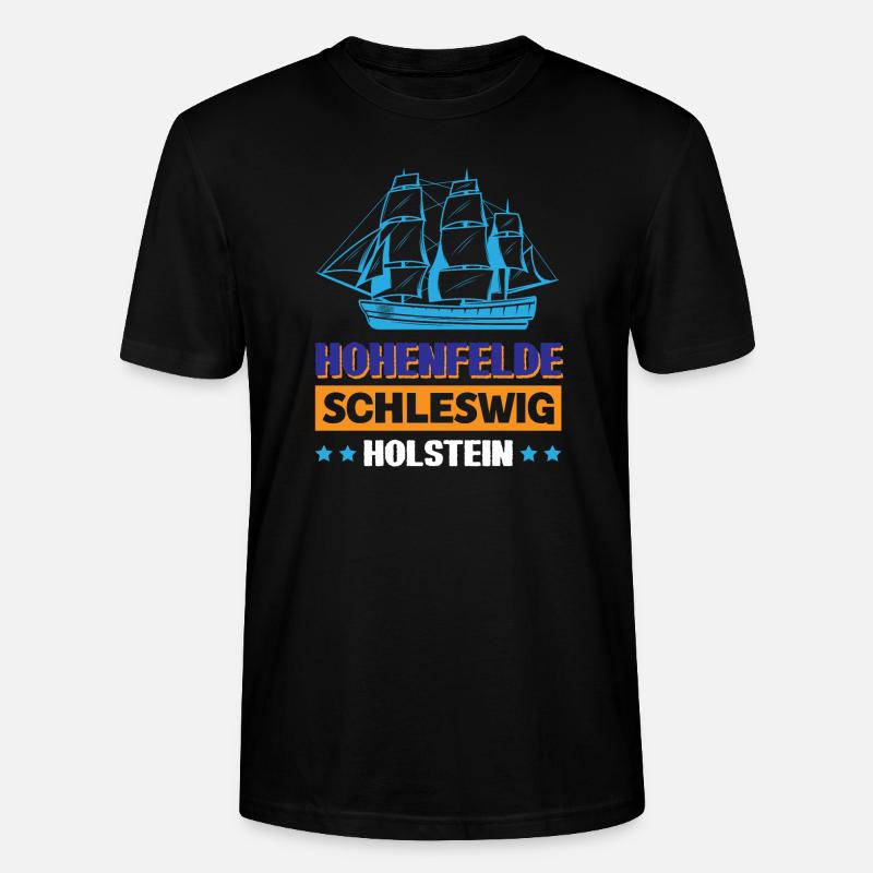Hohenfelde Schleswig-holstein - Stanley/Stella Unisex Bio-T-Shirt CRAFTER - Schwarz