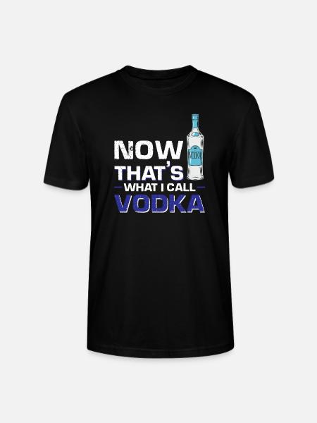 Das nenne ich Wodka - Stanley/Stella Unisex Bio-T-Shirt CRAFTER - Schwarz