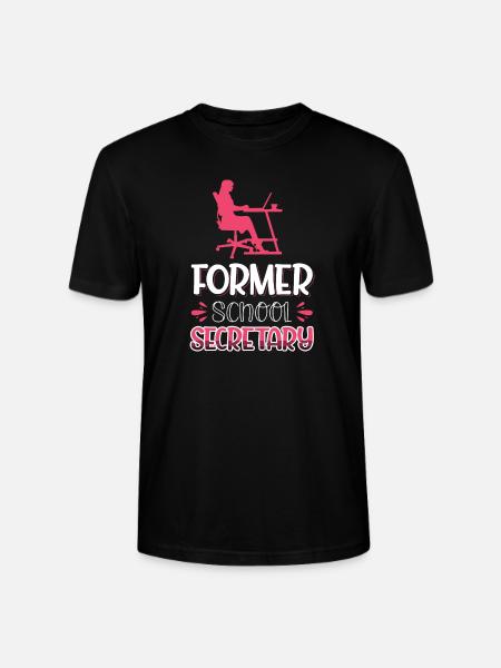 Ancienne secrétaire d’école - T-shirt bio CRAFTER Stanley Stella Unisexe - noir