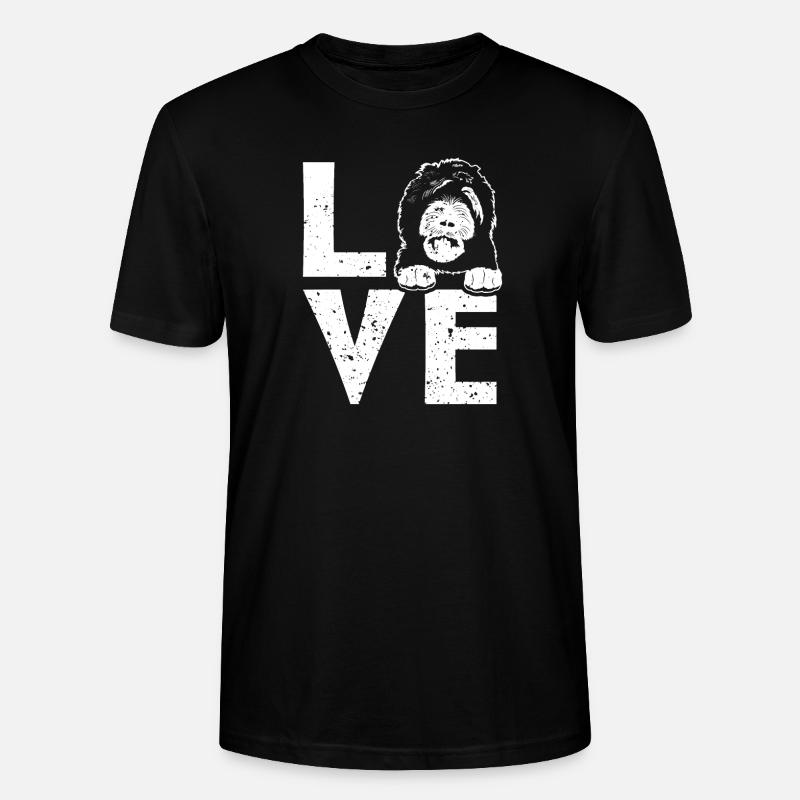 Sheepadoodle Doodle Dog - T-shirt bio CRAFTER Stanley Stella Unisexe - noir
