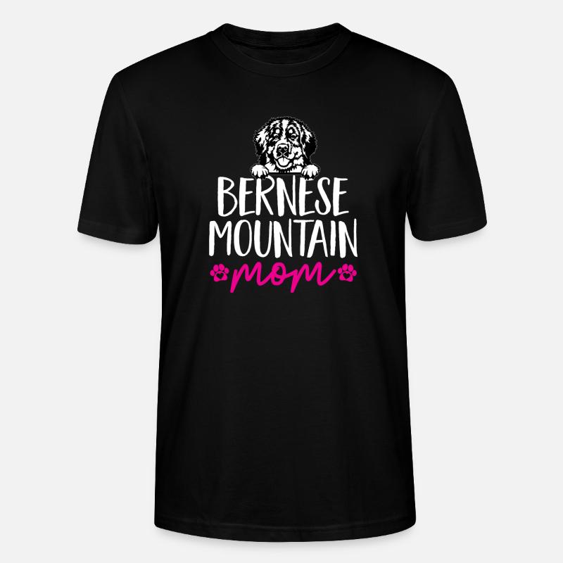 Bouvier bernois - T-shirt bio CRAFTER Stanley Stella Unisexe - noir