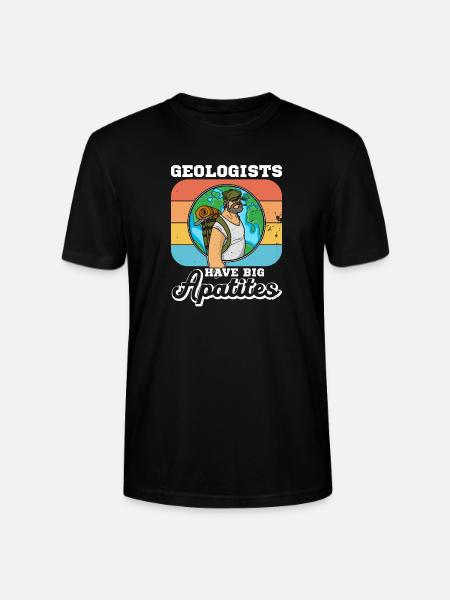Geologist studies profession geologist hammer - Stanley/Stella CRAFTER Unisex Organic T-Shirt - black