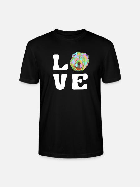 Chow Chow Dog - Stanley/Stella CRAFTER Unisex Organic T-Shirt - black