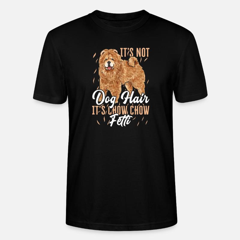 Chow Chow Chien - T-shirt bio CRAFTER Stanley Stella Unisexe - noir