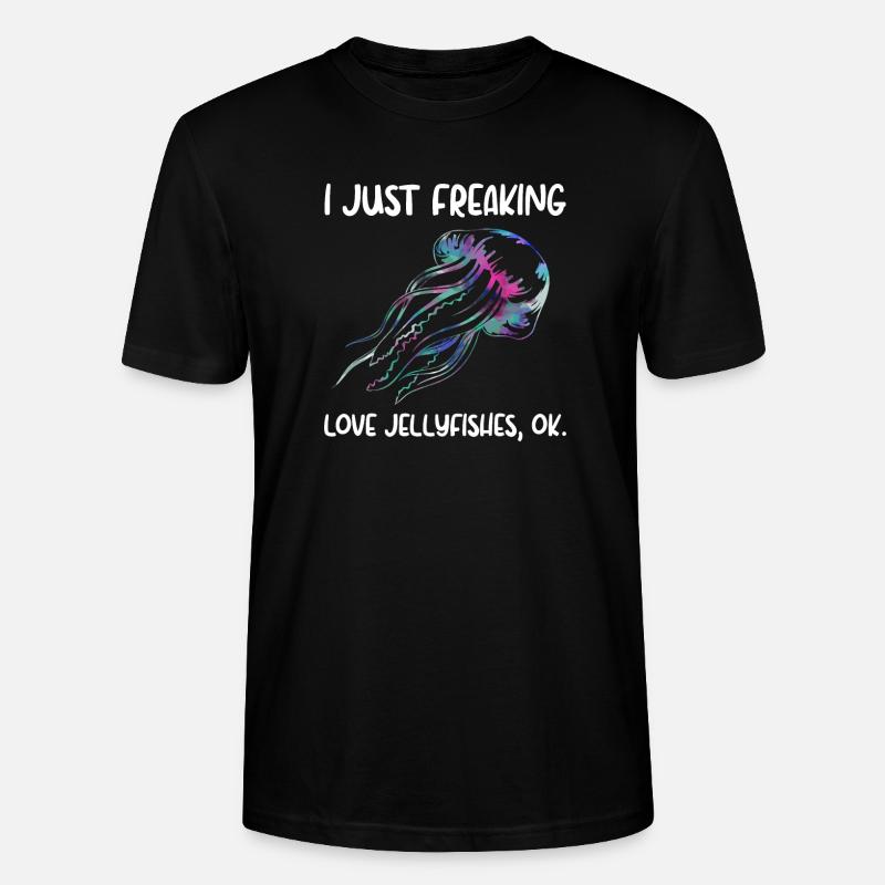 Méduses Plongée marine Méduses - T-shirt bio CRAFTER Stanley Stella Unisexe - noir
