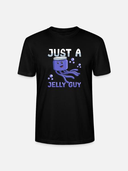 Jellyfish Marine Diving Jellyfish - Stanley/Stella CRAFTER Unisex Organic T-Shirt - black