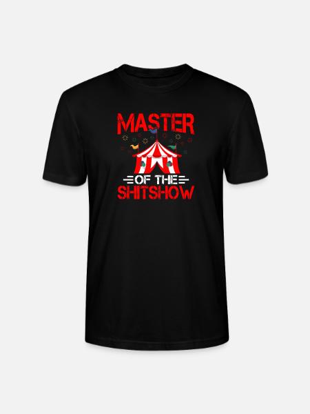 Master Of Shitshow Expert Shitshow Coordinator - Stanley/Stella CRAFTER Unisex Organic T-Shirt - black