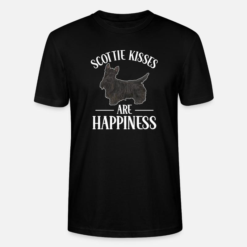 Terrier écossais Scottie Chien - T-shirt bio CRAFTER Stanley Stella Unisexe - noir