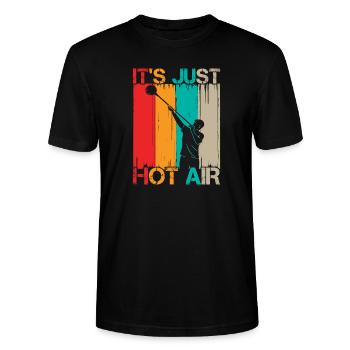 souffleurs de verre à air chaud souffleurs de verre verriers - T-shirt bio CRAFTER Stanley Stella Unisexe - noir - Devant - Alina (178cm) & Michal (187cm)