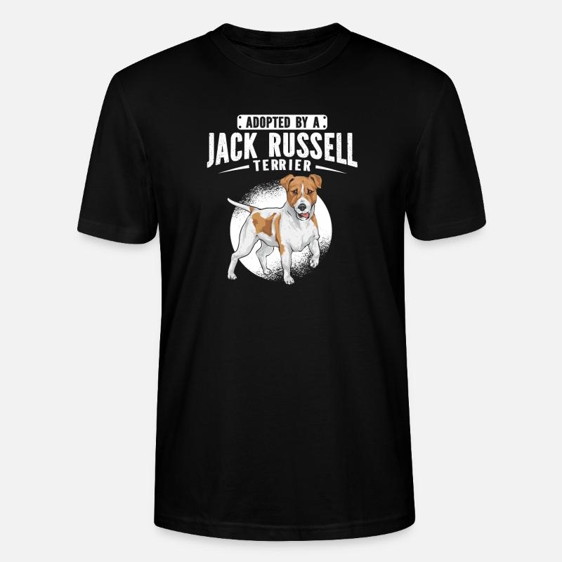 Jack Russell Terrier - Stanley/Stella Unisex Bio-T-Shirt CRAFTER - Schwarz