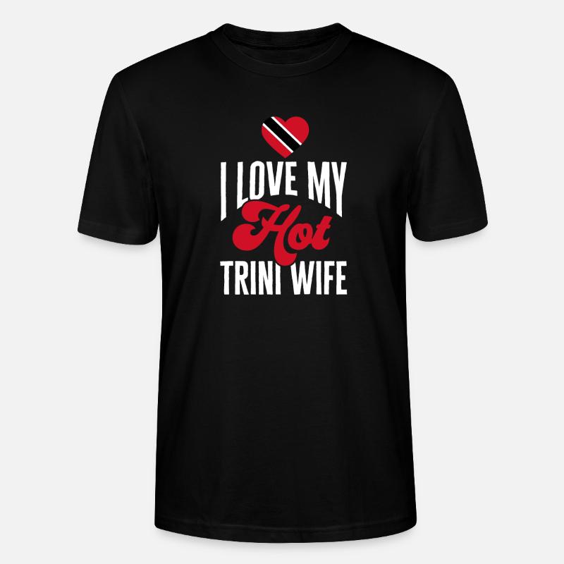 Drapeau de Trinité-et-Tobago - T-shirt bio CRAFTER Stanley Stella Unisexe - noir