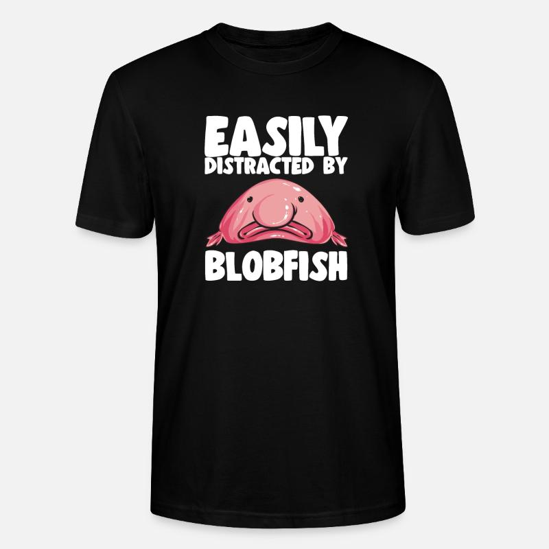 Blobfisch - Stanley/Stella Unisex Bio-T-Shirt CRAFTER - Schwarz