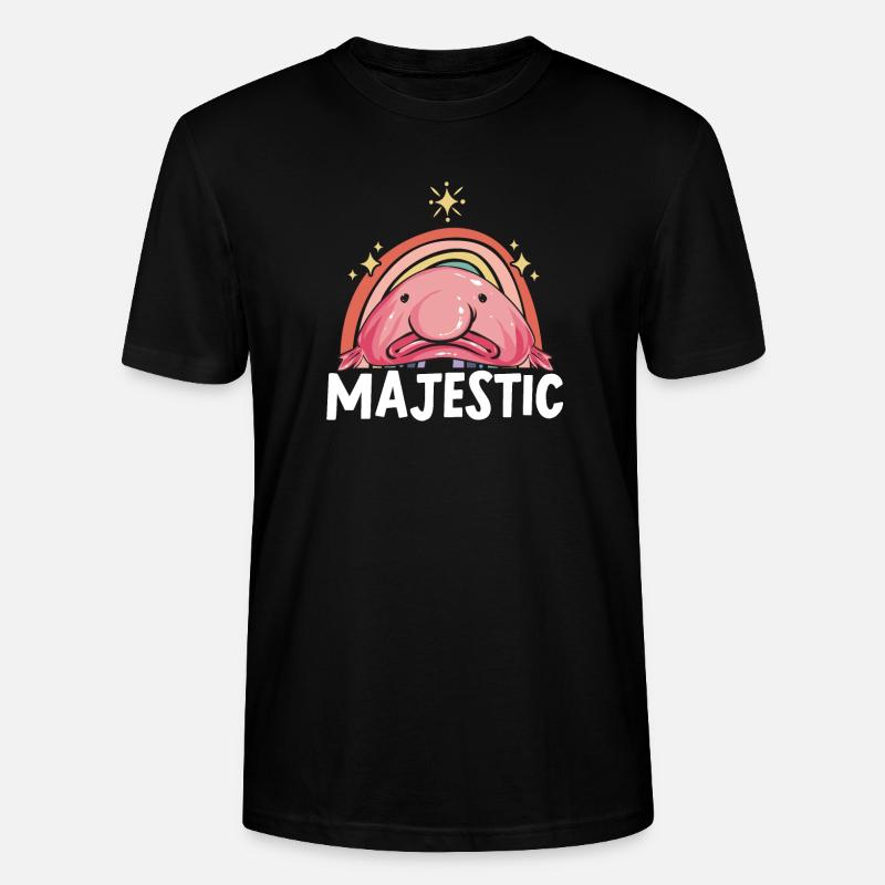 Blobfisch - Stanley/Stella Unisex Bio-T-Shirt CRAFTER - Schwarz