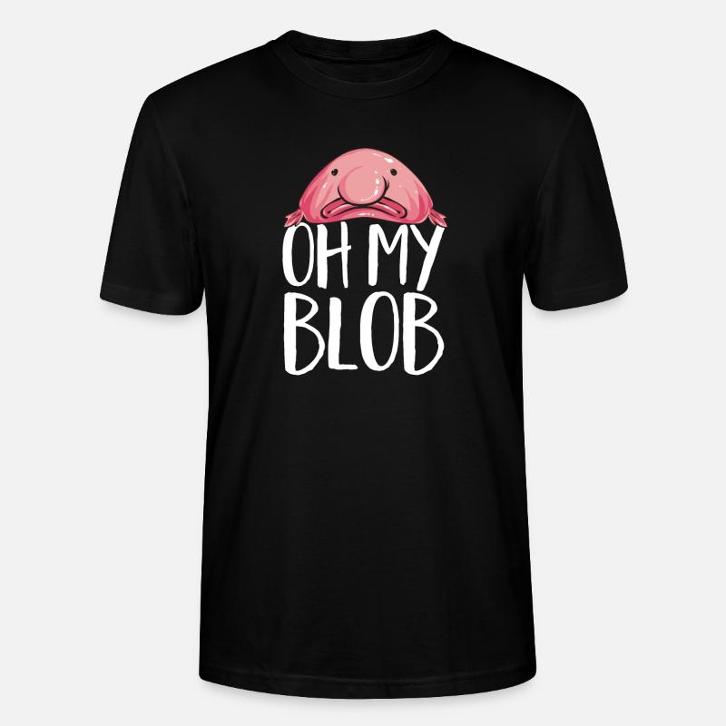 Blobfisch - Stanley/Stella Unisex Bio-T-Shirt CRAFTER - Schwarz