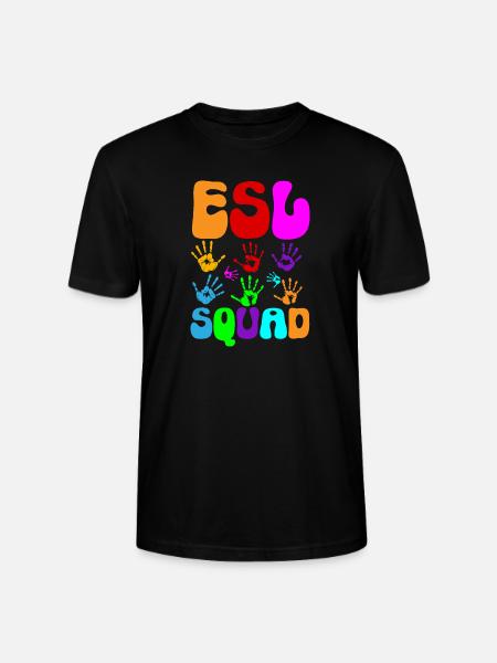 Lehrkraft Englisch Zweitsprache Fremdsprache - Stanley/Stella Unisex Bio-T-Shirt CRAFTER - Schwarz