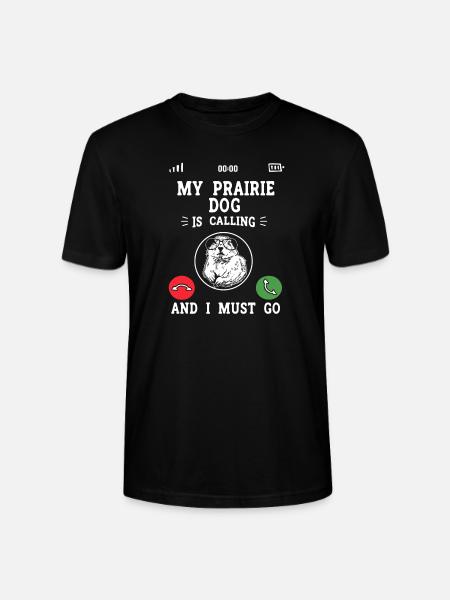 Prairie dog - Stanley/Stella CRAFTER Unisex Organic T-Shirt - black