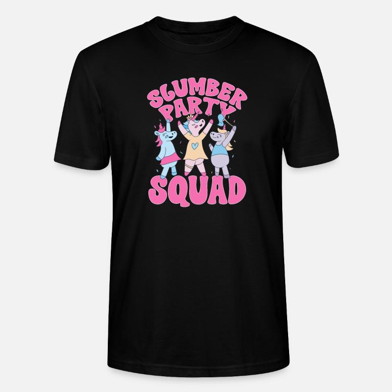 Soirée pyjama pyjama soirée pyjama - T-shirt bio CRAFTER Stanley Stella Unisexe - noir
