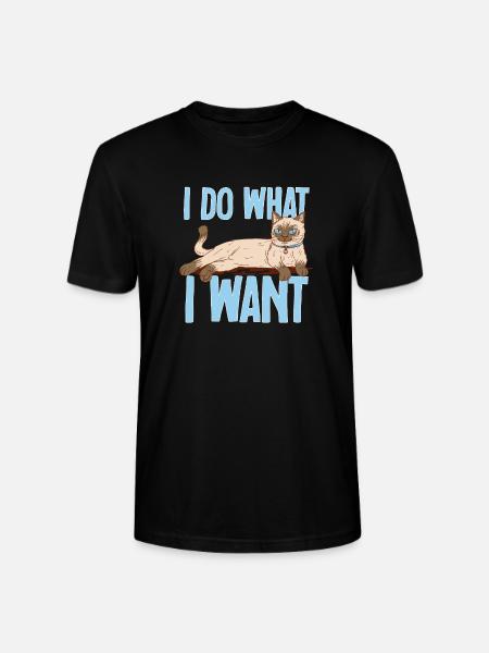 Siamkatze - Stanley/Stella Unisex Bio-T-Shirt CRAFTER - Schwarz