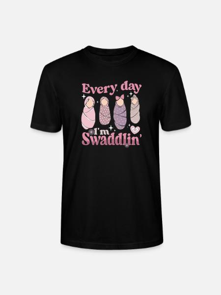Infirmière Bébé Maternité Infirmière - T-shirt bio CRAFTER Stanley Stella Unisexe - noir
